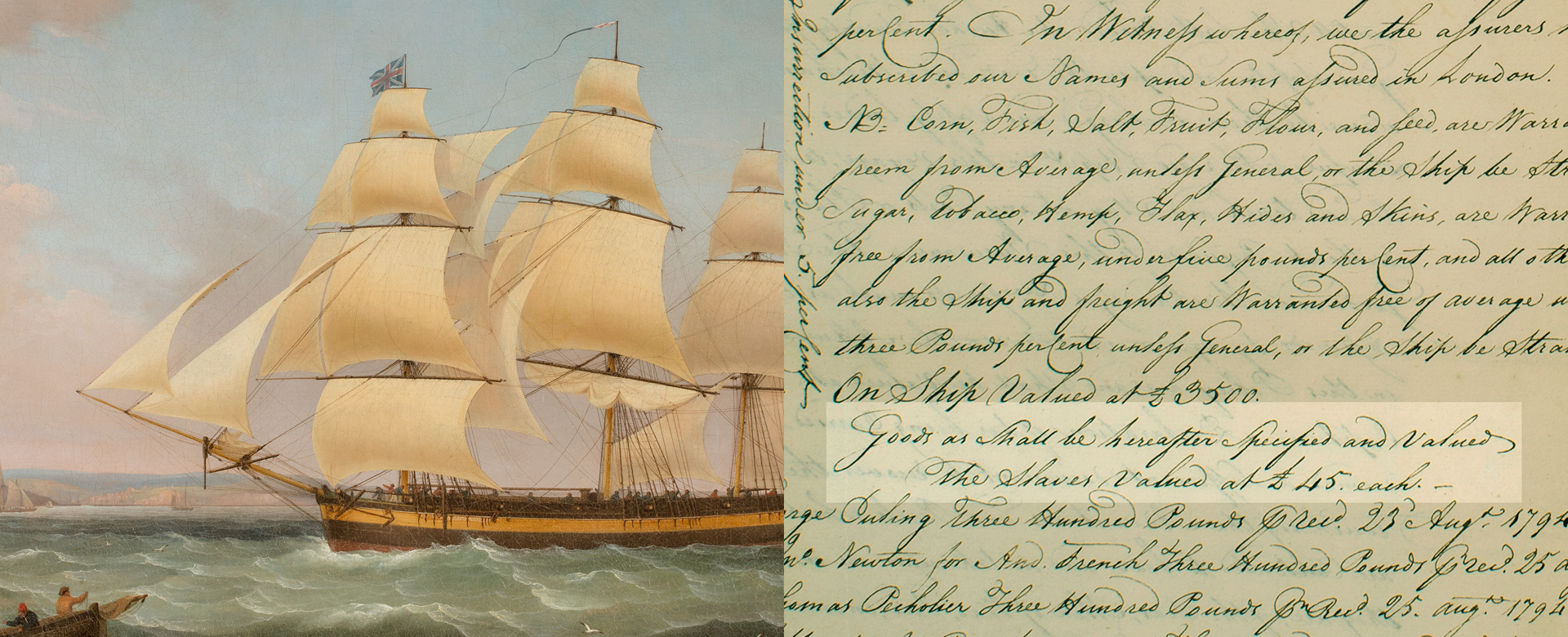 Lloyd’s, Marine Insurance and Slavery illustration